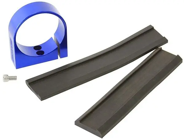 Af64-2901 Blue Billet Aluminum Single Fuel Pump Mounting Bracket 1