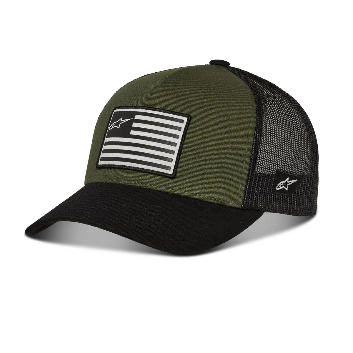 Alpinestars Mx Flag Snapback Cap – Off-Road Inspired Design (1211-81013-6910-Os) 1