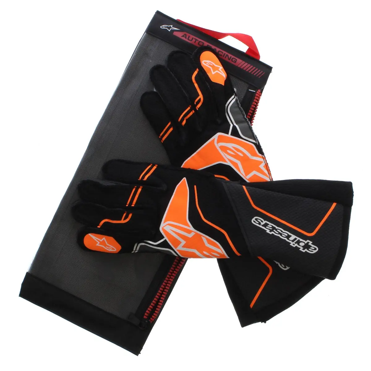 Alpinestars Race Driving Gloves – Medium Fit With Carbon Knuckle Protection 1