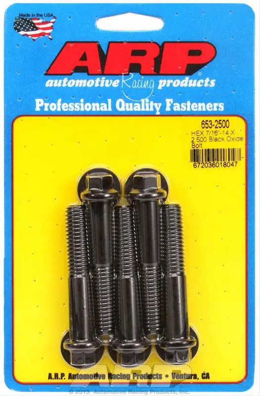 Arp 653-2500 Chromoly High-Strength Engine Bolts 1
