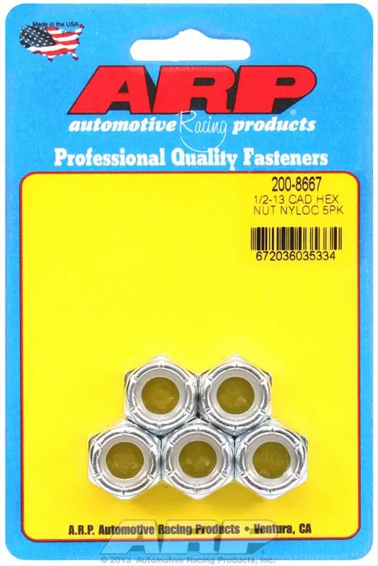 Arp Nyloc Hex Nuts For Vibration-Resistant Fastening 1