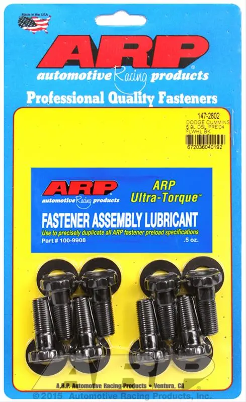 Arp Pro Series Flywheel Bolts – 147-2802 1