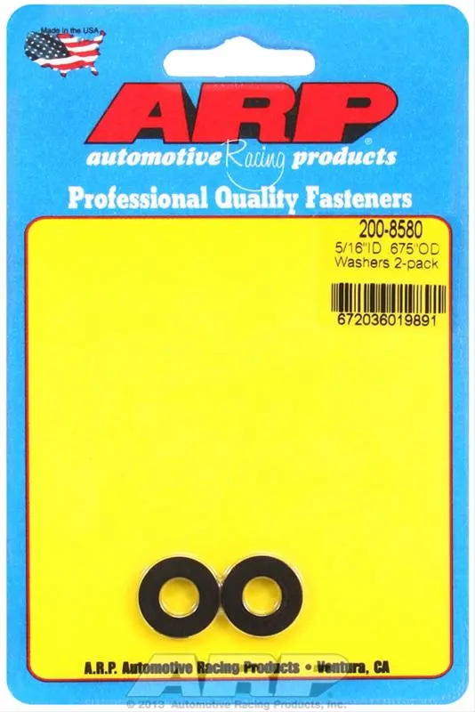 Arp 200-8580 Special-Purpose Hardened Flat Washers – Precision-Machined Steel 1