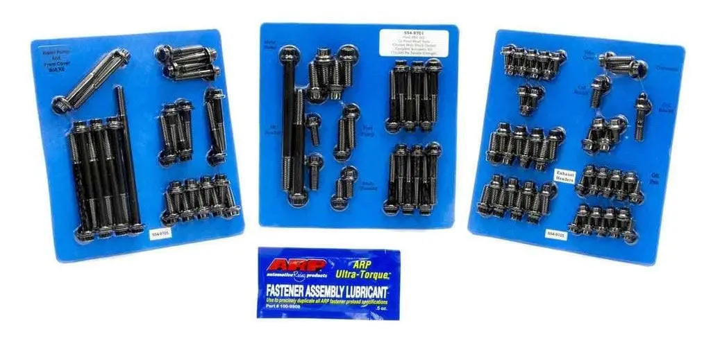 Ar554-9701 12-Point Black Oxide Engine Accessory Bolt Kit 1