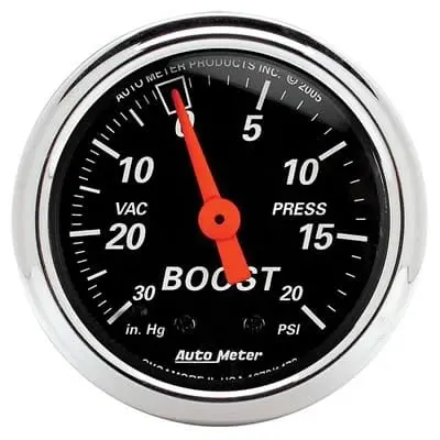 Autometer 1471 Designer Black Analog Gauge – 2-1/16" Diameter 1