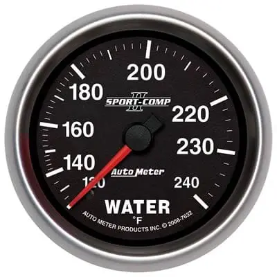 Autometer Sport-Comp Ii 2-1/16" Analog Performance Gauges Kit (Model 7632) 1