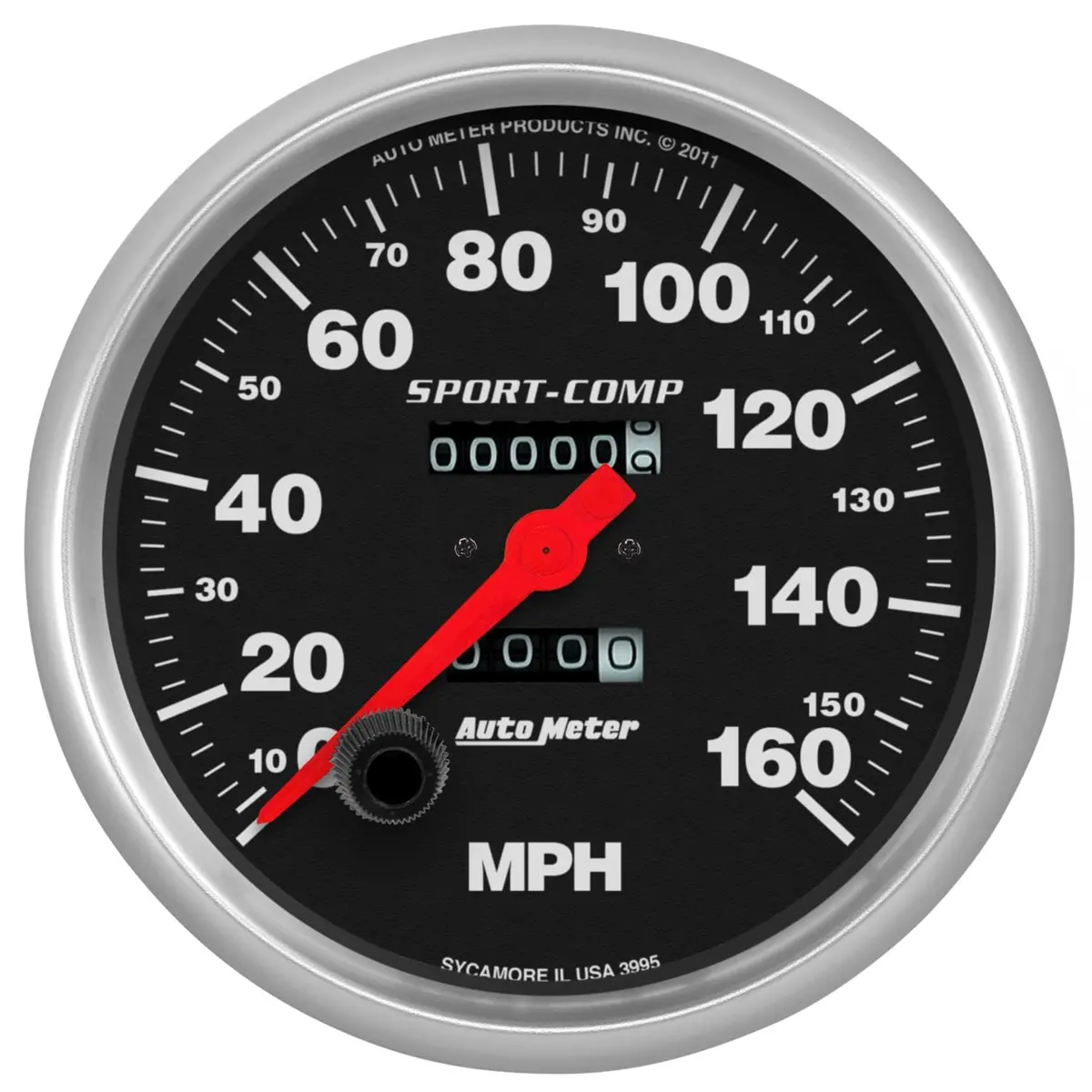Autometer 3995 Sport-Comp Series Analog Speedometer 1