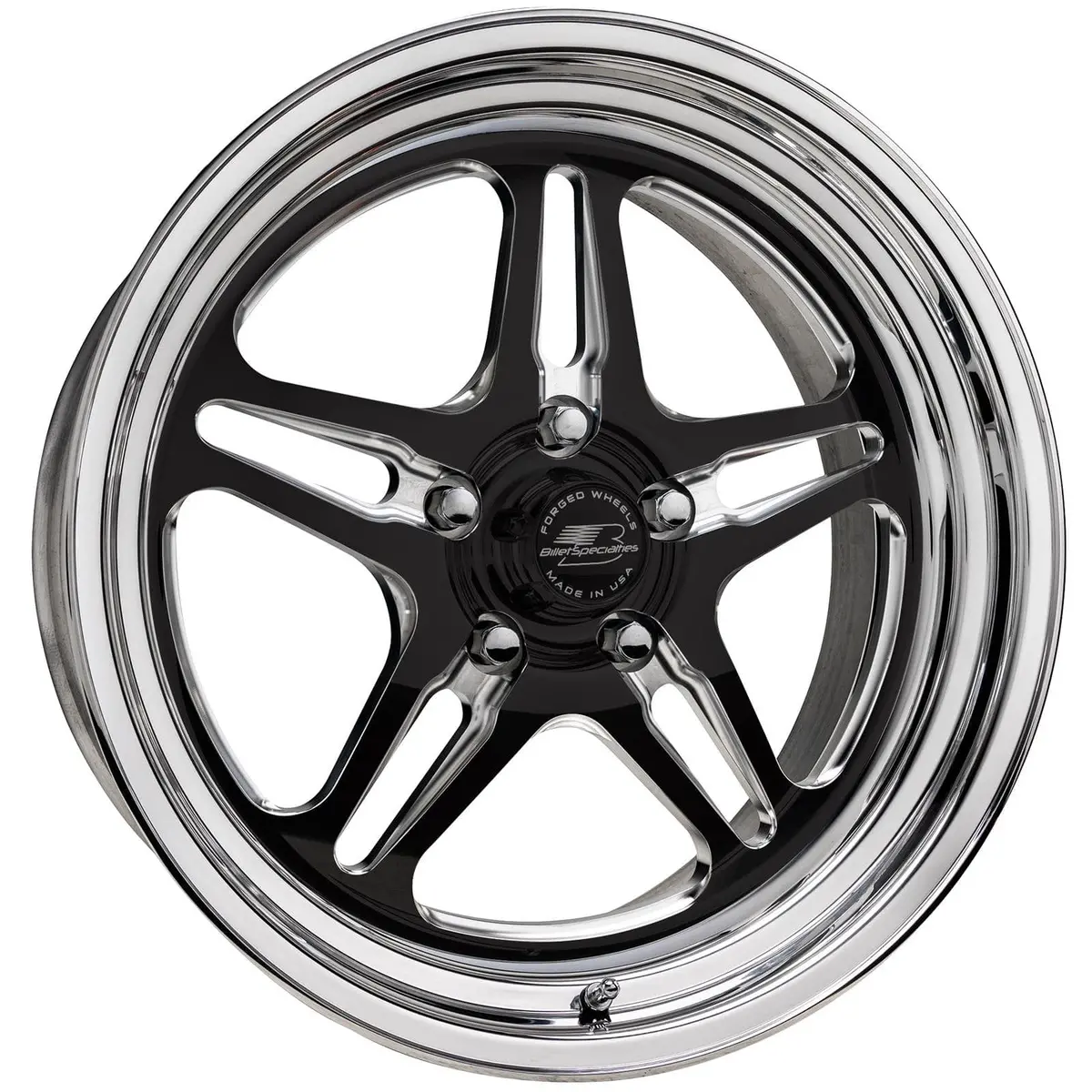 Billet Specialties Amc45 Lonestar Wheel – Black Satin Finish, Custom Build 1