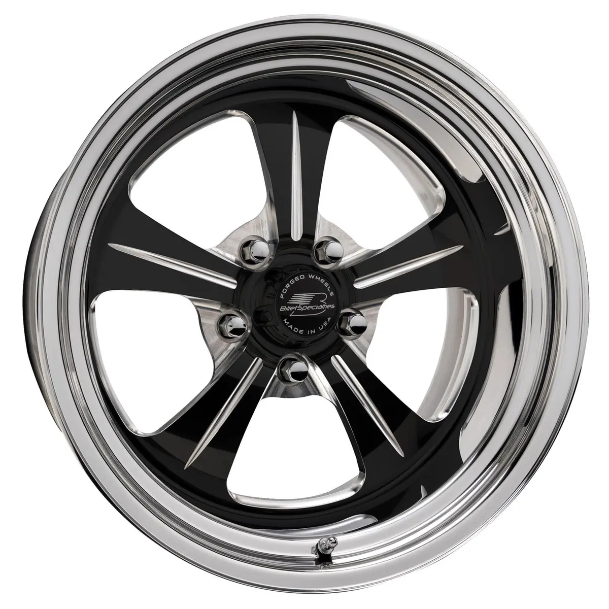 Billet Specialties Amcb73711 Amc73 Fineline Black Satin Wheel 1