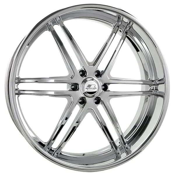 Billet Specialties Dt78245 Blvd Series 78Mm Polished Custom Wheels – 5-Lug, 245Mm Diameter 1