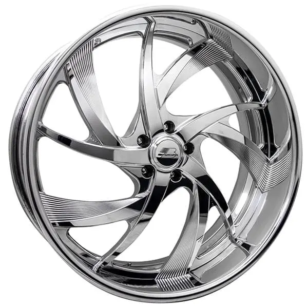 Billet Specialties Dt88215 Blvd Series 88Mm Polished Custom Wheels – 5-Lug, 215Mm Diameter 1