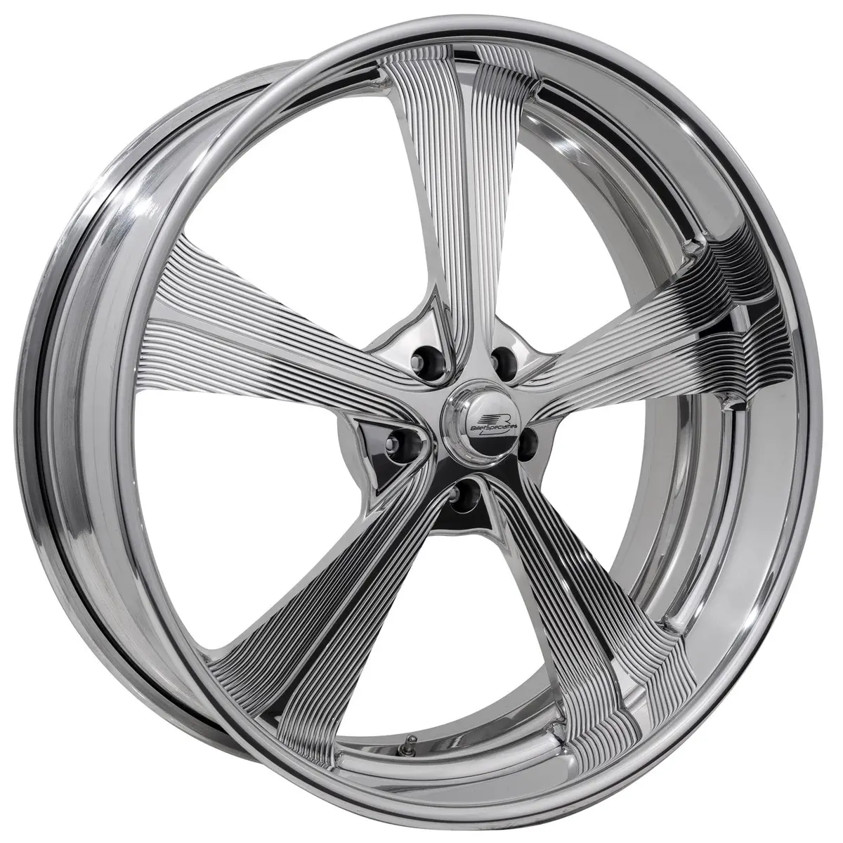 Billet Specialties Slg53 Talladega Polished Wheel – Custom 15-Inch Cast Aluminum Design 1