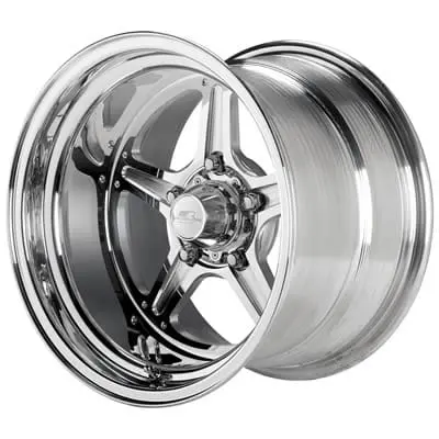 Billet Specialties Street Lite Polished Aluminum Wheels - 17X7", 5X114.3, Rs037116177N 1