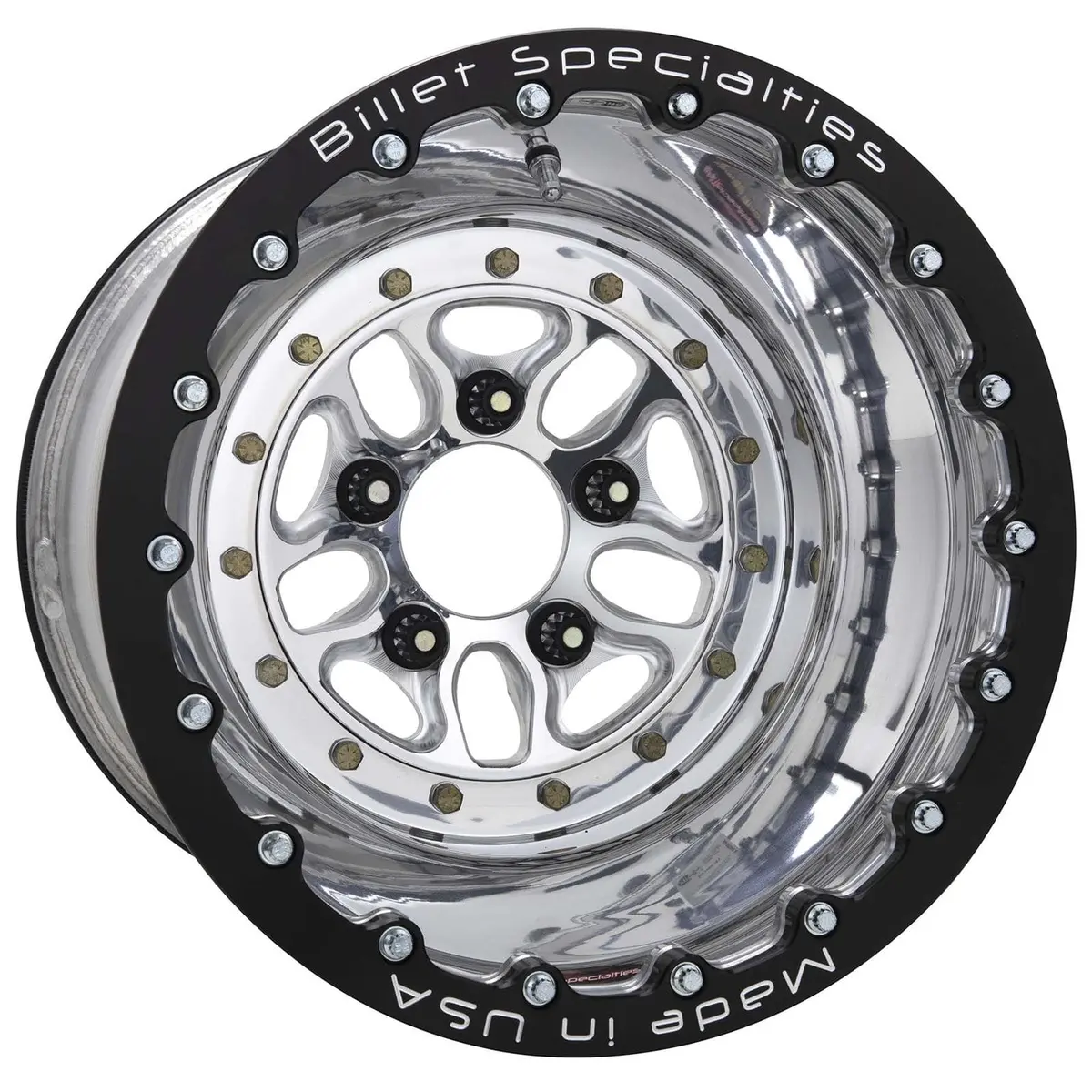 Billet Specialties Cdb075127335 Custom Drag Wheel With Deep Dish Design 1