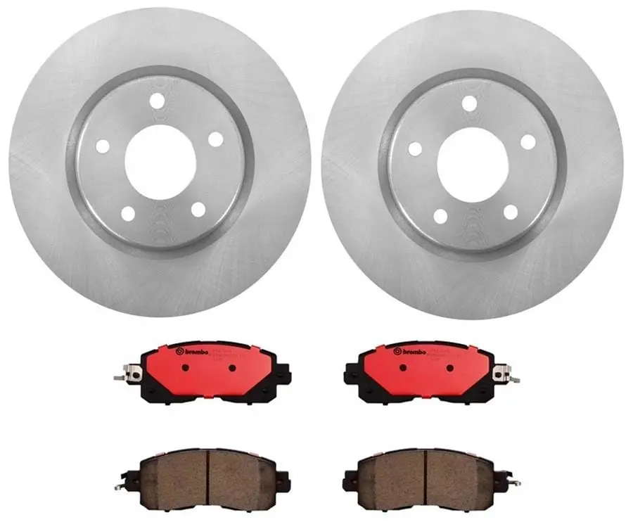 Brembo Premium Disc Brake Pad And Rotor Kit — Kt00197 1