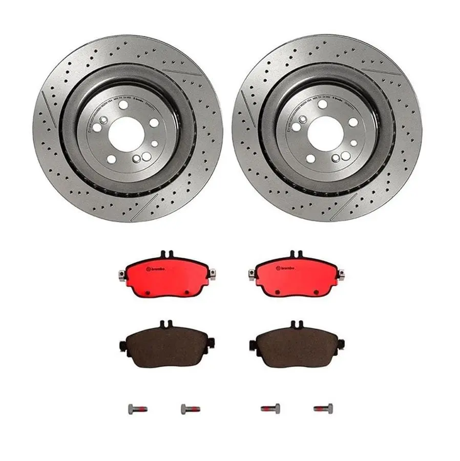 Brembo Kt00C36 Front Disc Brake Pad & Rotor Kit 1