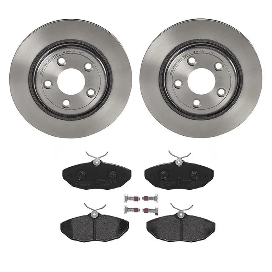 Brembo Kt04223 Premium Brake Pad And Rotor Kit – Direct-Fit Replacement System 1