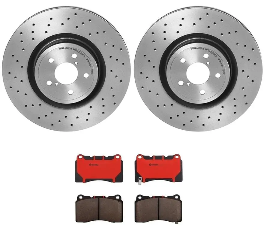 Brembo Premium Brake Kit With Drilled Rotors – Ktx0008 1