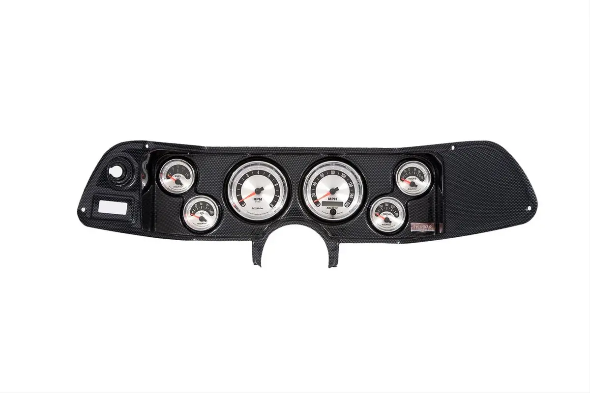 Classic Thunder Road 101700813 Dash Panel With Integrated Autometer Gauges 1