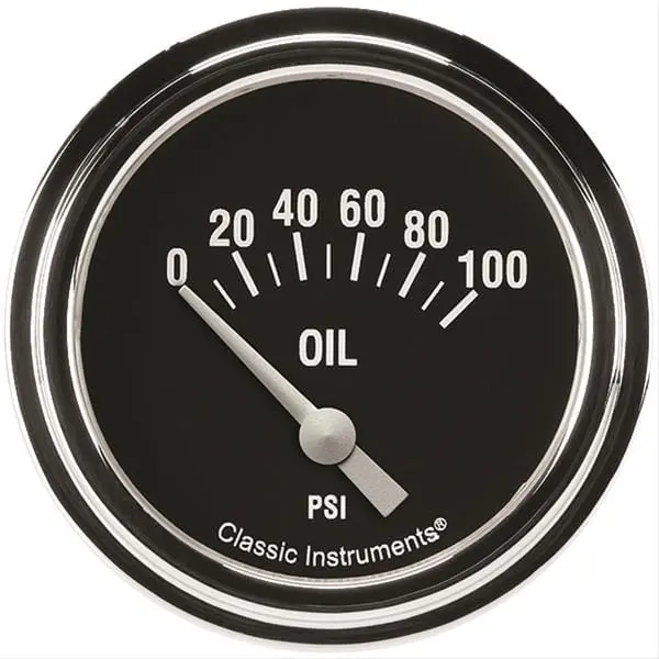 Classic Instruments Hr281Slf Hot Rod Series Gauges – Chrome-Finished Analog Cluster 1