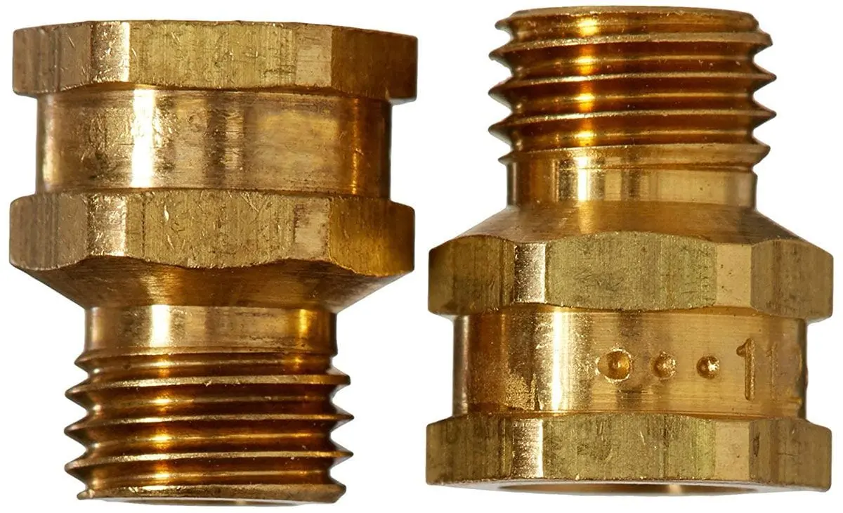 Maxjet Precision Holley Carburetor Jet – .108" (93 Series), Mj108-2, Cnc-Machined Brass 1