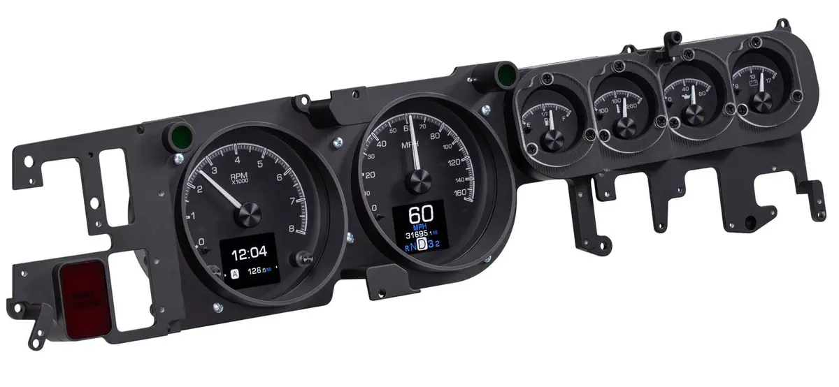 Dakota Digital Hdx-68D-Chg-K Analog Gauge System – Direct-Fit For Hot Rods 2