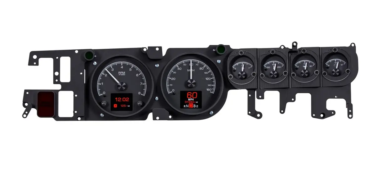 Dakota Digital Hdx-68D-Chg-K Analog Gauge System – Direct-Fit For Hot Rods 1