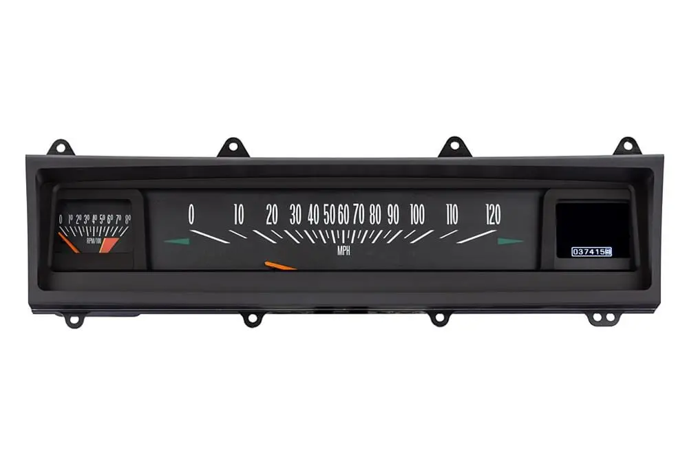 Dakota Digital Rtx-69C-Nov-X Direct-Fit Digital Gauge Kit With Custom Bezels 1