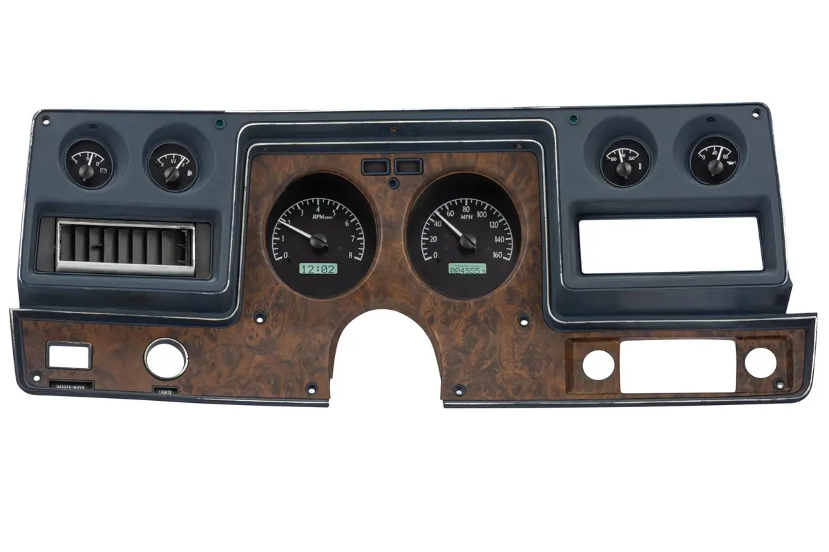 Dakota Digital Vhx Analog Gauge System – Direct-Fit Dashboard Upgrade (Mhx-73C-Cvl-K-W) 2