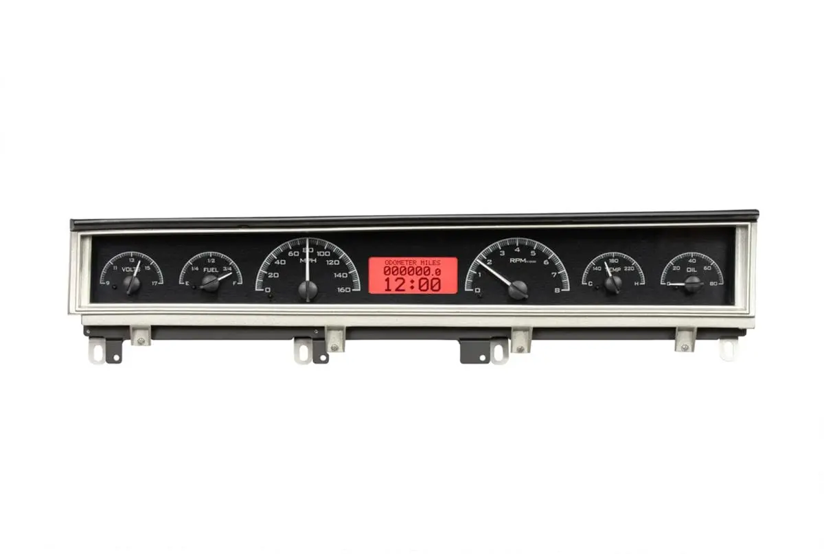 Dakota Digital Vhx-68D-Std-K-R Analog Gauge System – Direct-Fit For 1968 Dodge Chargers 1