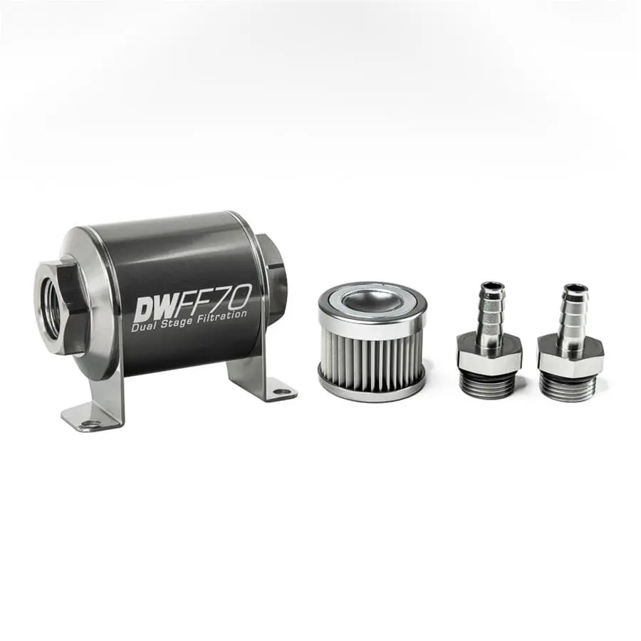 Deatschwerks 8-03-070-010K-38 Inline Fuel Filter – High-Flow Replacement Cartridge 1