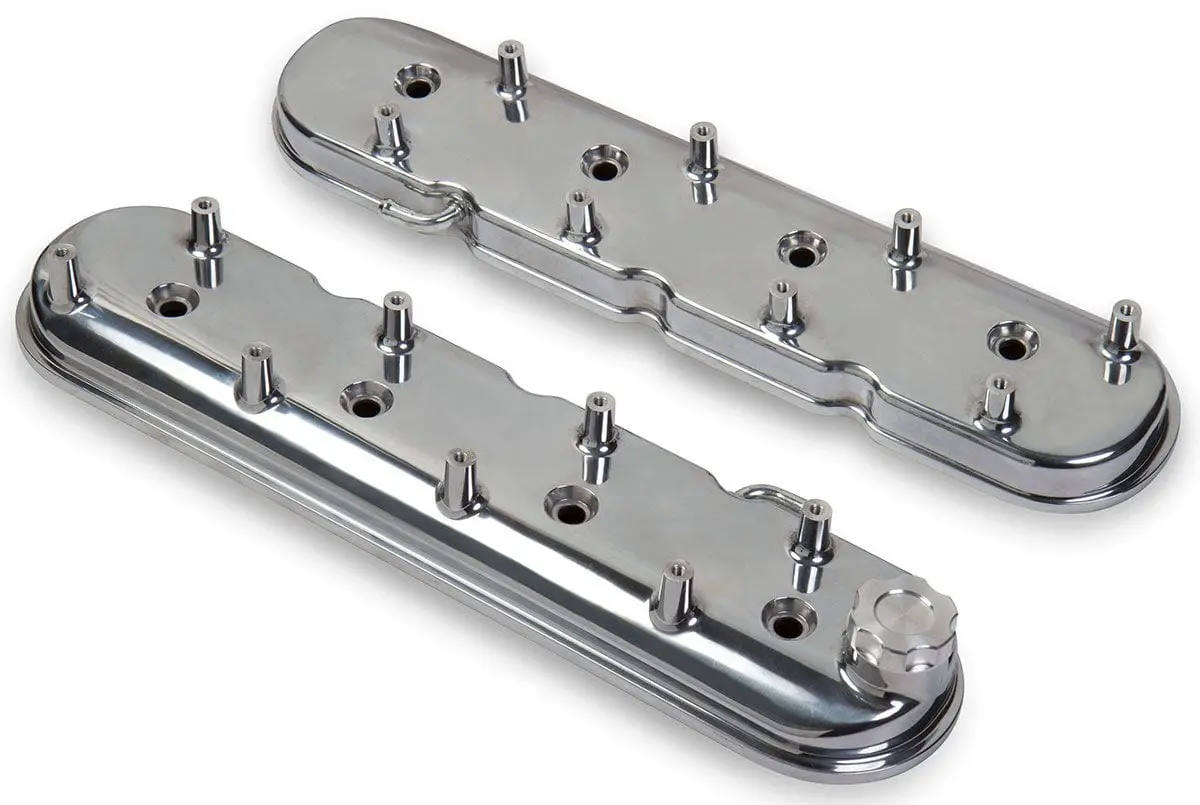 Polished Aluminum Valve Covers – Ho241-90, High-Performance Cast Alloy 1