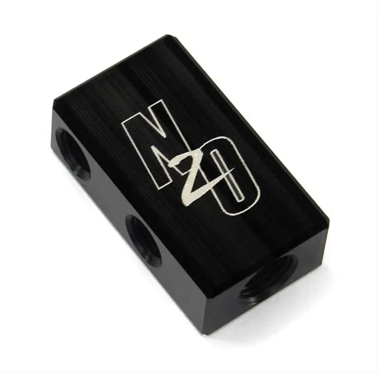 Nitrous Outlet 00-01758 Stainless Steel Nitrous Distribution Block 1