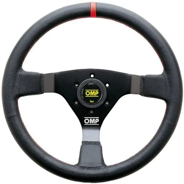 Omp Racing Od/1980/Nr 19-Inch Racing Steering Wheel With Non-Resistant Hub 1