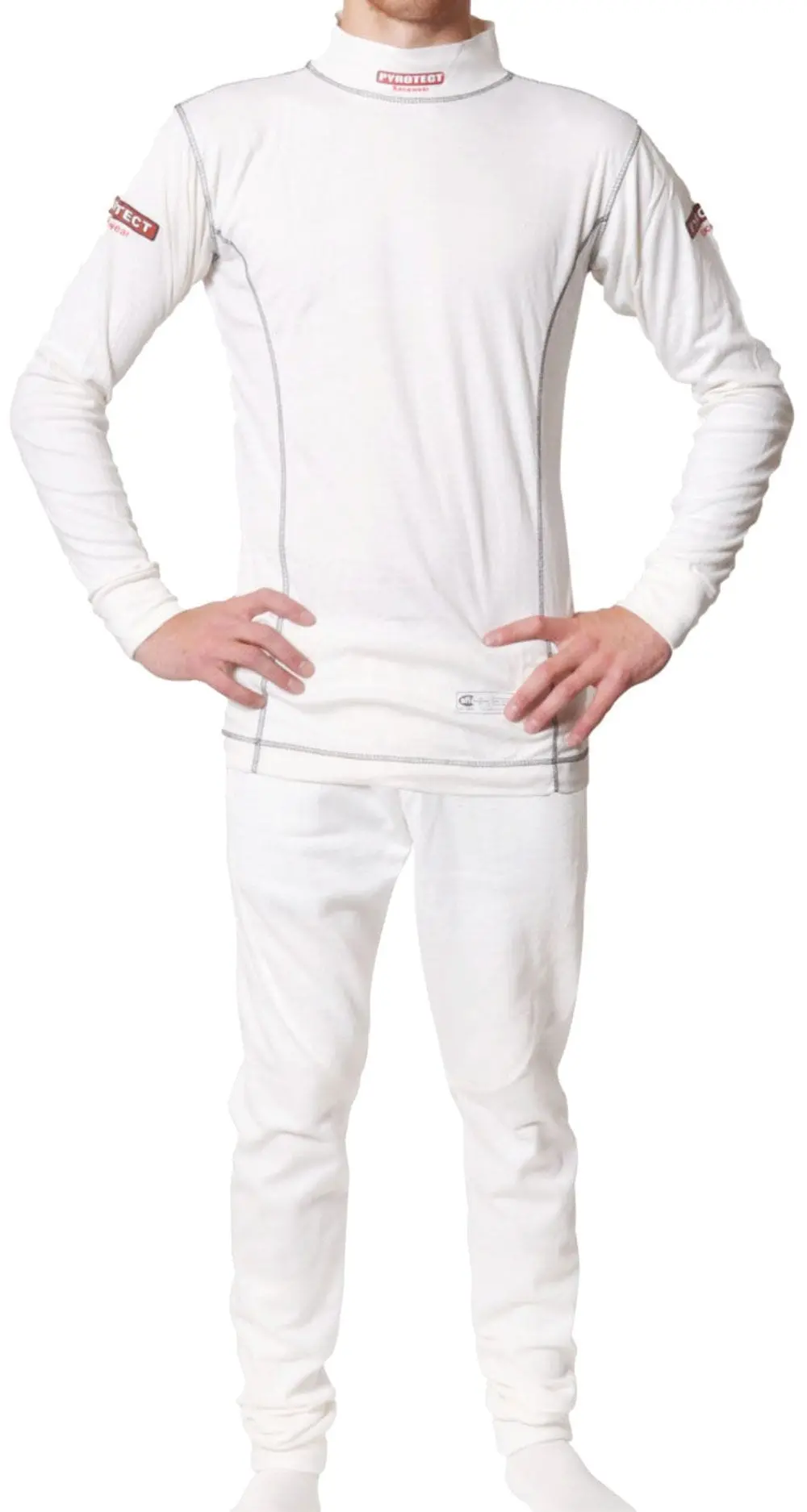 Sport Inner Wear Sfi-1 Certified Fire-Retardant Top – White 1
