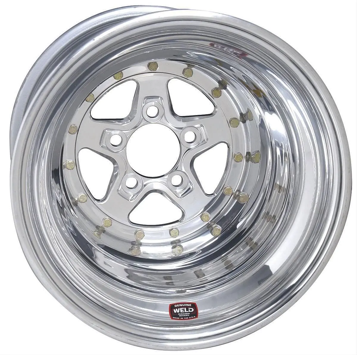 Alumastar 2.0 Series 15" X 10" Polished Aluminum Wheel 1