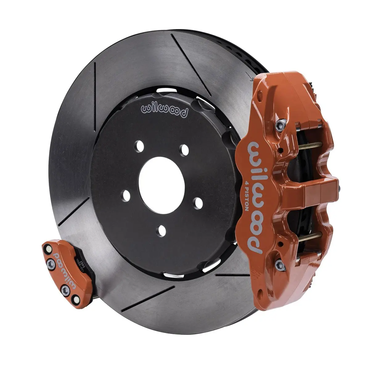 Wilwood Aero4 Rear Electronic Parking Brake System – Complete Kit 1
