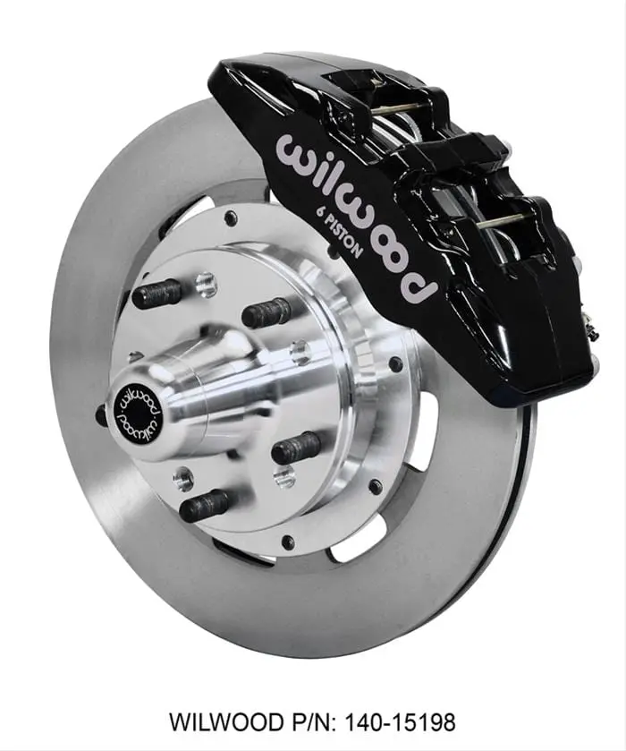 Wilwood 140-15198 Forged Dynapro 6-Piston Front Big Brake Kit 1