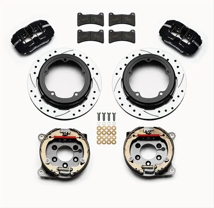 Wilwood 140-13952 Forged Dynapro Low-Profile Rear Parking Brake Kit – Left Side 1