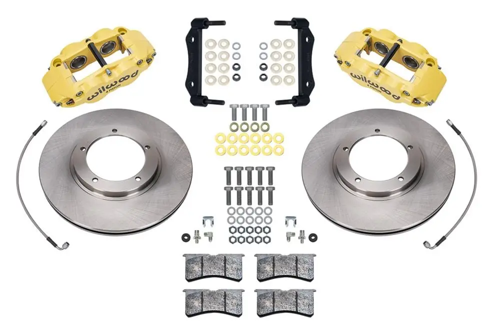 Wilwood Forged Narrow Superlite 4R Front Big Brake Kit - 140-16679-Y 2