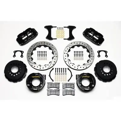 Wilwood Forged Narrow Superlite 4R Rear Big Brake Kit With Parking Brake – 140-9220-D 1