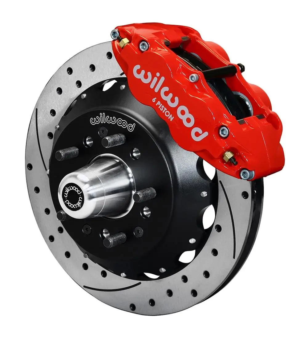 Wilwood 140-12460-Dr Forged Narrow Superlite 6R Front Big Brake Kit 1