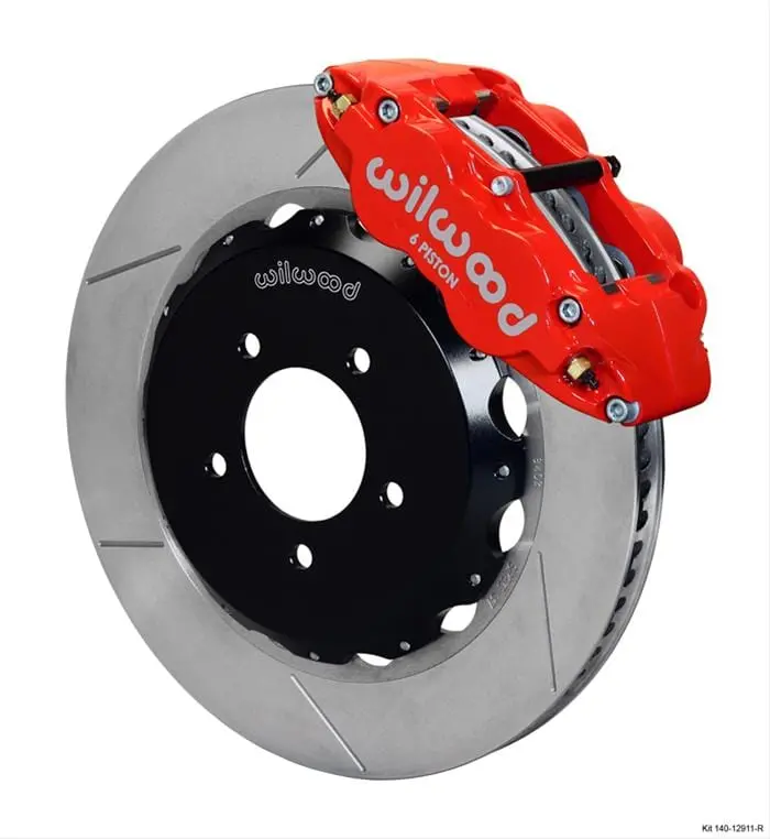 Wilwood Forged Narrow Superlite 6R Front Big Brake Kit - 140-12911-R 1