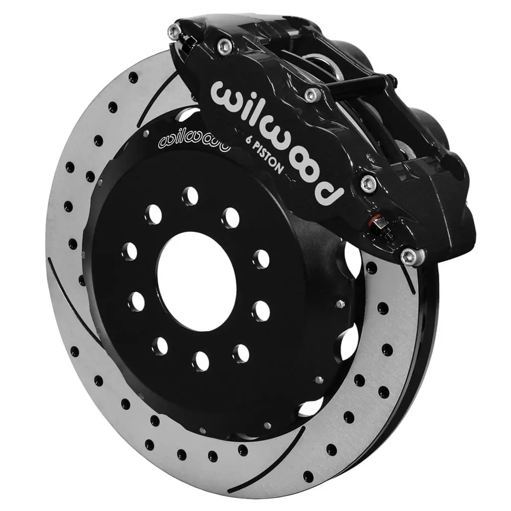 Wilwood 140-16781-D Forged Narrow Superlite 6R Front Big Brake Kit – 14" Rotors 1